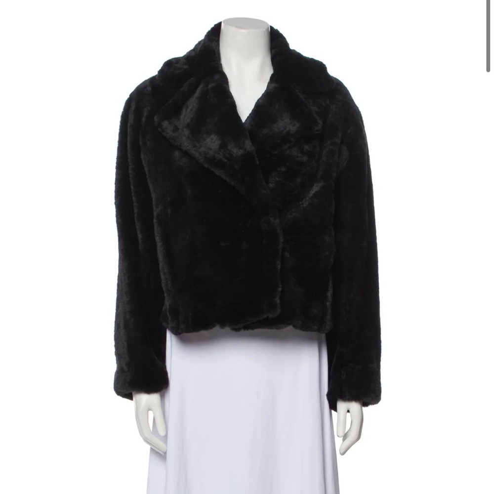 VINCE. Faux Fur Jacket